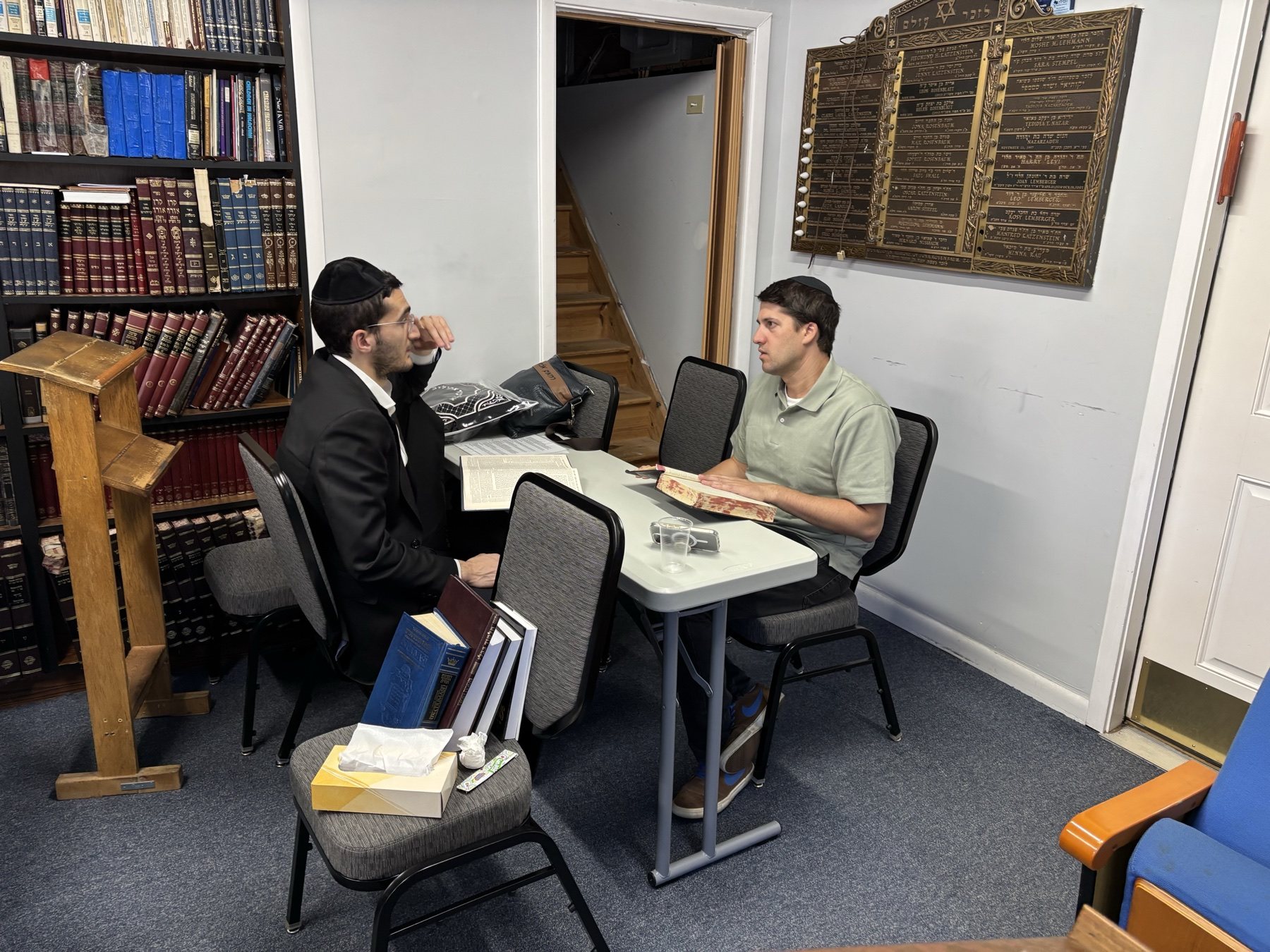 One-to-one Torah learning in Paramus